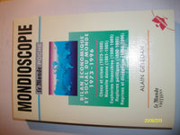 Mondioscopie. Bilan Economique Et Social Du Monde 1973-1996