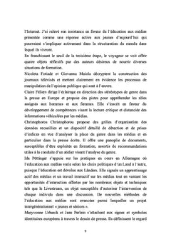 Eduquer aux médias en Europe