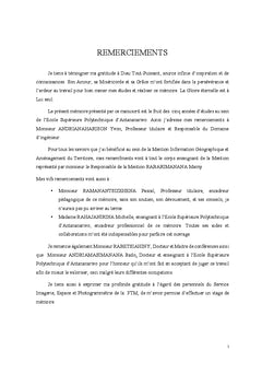 Etudes Techniques D'amenagement Hydroagricole