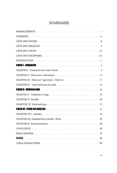 Etudes Techniques D'amenagement Hydroagricole