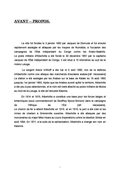 Parlons de la nouvelle province de Tanganyika
