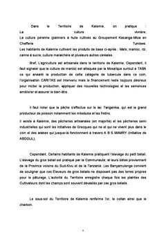 Parlons de la nouvelle province de Tanganyika