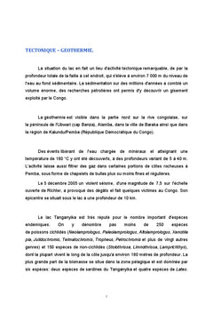Parlons de la nouvelle province de Tanganyika