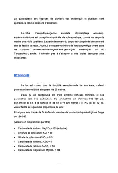 Parlons de la nouvelle province de Tanganyika