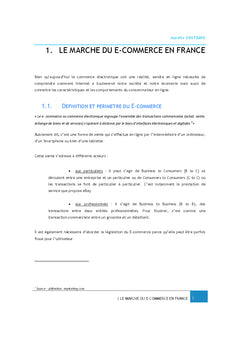 Lancement d'un projet e-commerce pour les TPe "Brick and Mortar"