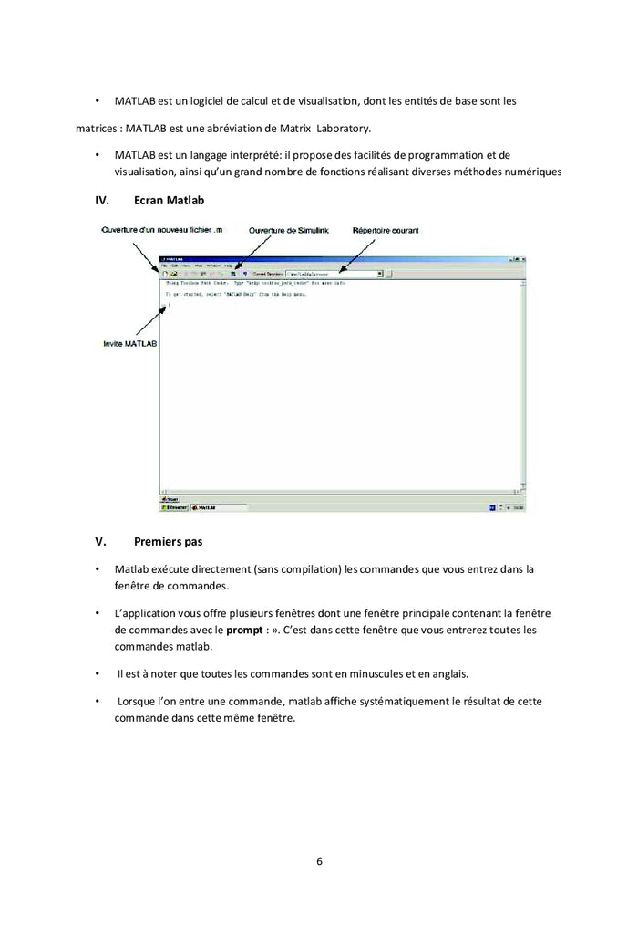 Atelier Maths exercices corriges et illustrations en MATLAB