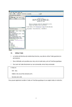 Atelier Maths exercices corriges et illustrations en MATLAB