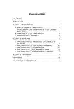 Utilisation Des Differents Reperes Astronomiques Pour Definir le Temps