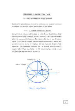 Utilisation Des Differents Reperes Astronomiques Pour Definir le Temps