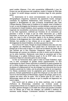 Les empires Zimbabwe-Monomotapa