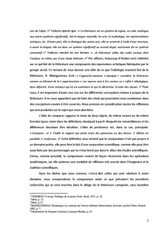 Cours de litterature comparee (Contexte algerien)