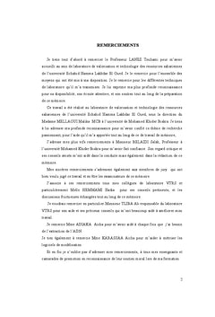 Etude in silico et in vitro de l'interaction de amide ferro avec l'ADN