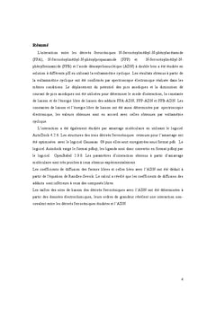 Etude in silico et in vitro de l'interaction de amide ferro avec l'ADN