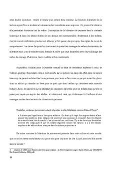 Le developpement de la creativite de l'enfant par la litterature