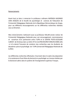 Aperçu syndromique des conflits intrapsychiques au quotidien