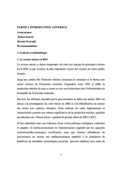 Perception des communautes sur les industries extractives