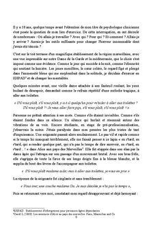 Hypnose thérapeutique en EHPAD