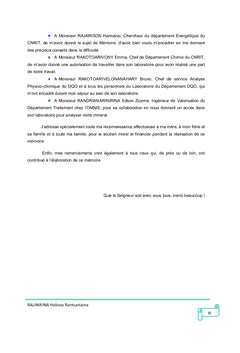 Contribution à l'étude de valorisation des minerais de fer