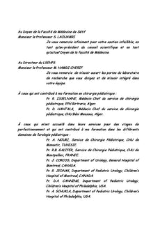 Prise en charge des vessies neurologiques chez l'enfant