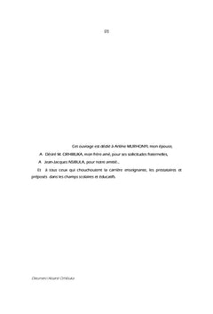 La gouvernance scolaire face au droit des enfants A l'education en RDC