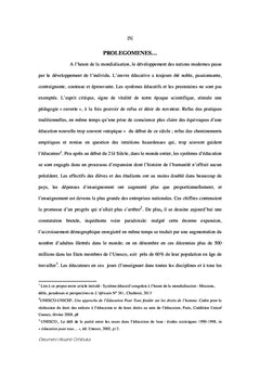 La gouvernance scolaire face au droit des enfants A l'education en RDC