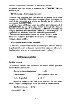 Geologie et geotechnique de Douala et Pointe Noire