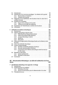 Structuration thematique de documents audio