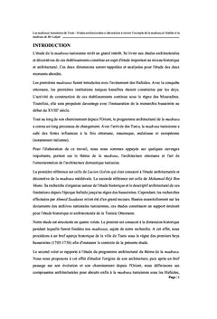 Essai sur les madrasas hussaynides de Tunis