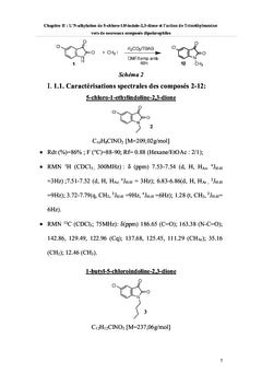 Synthèse de nouveaux derives de 5-Chloroisatine