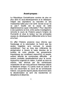 La Republique Centrafricaine après 50 ans d'independance