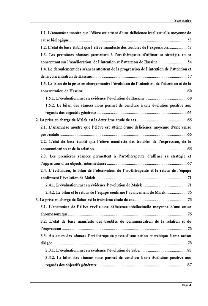 Une experience d'art-therapie A dominante arts plastiques