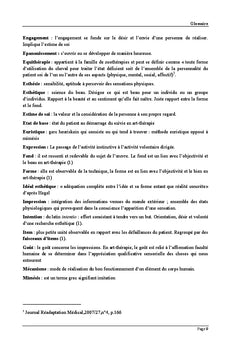 Une experience d'art-therapie A dominante arts plastiques