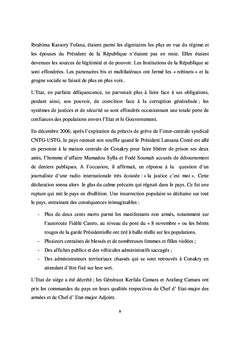 Guinée : Face aux défis de la démocratie