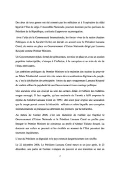 Guinée : Face aux défis de la démocratie