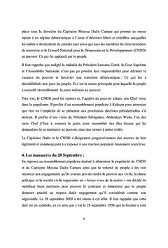 Guinée : Face aux défis de la démocratie