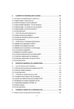 Effets biologiques des radiations ionisantes
