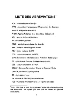 Effets biologiques des radiations ionisantes