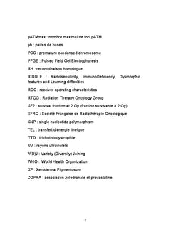 Effets biologiques des radiations ionisantes