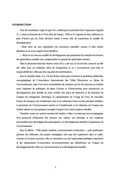 La sécurité des villes urbaines