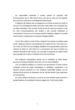 La sécurité des villes urbaines