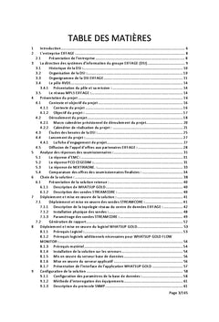 Supervision réseau et métrologie