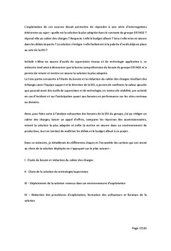 Supervision réseau et métrologie