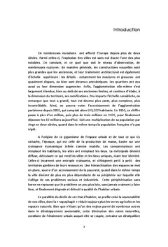 De l'intimite A la densite: l'habitat intermediaire comme juste milieu