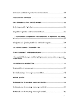 Etat des barrages et la politique hydraulique en Algérie. Quel état ?
