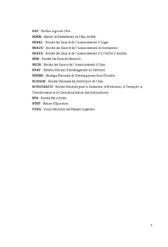 Etat des barrages et la politique hydraulique en Algérie. Quel état ?
