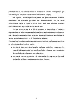 Regeneration des sables contamines par les hydrocarbures en lit fluide