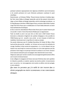 Production de starter lyophilisé pour la bière de sorgho