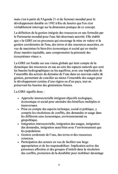 Pollution de l'eau et de ses ressources