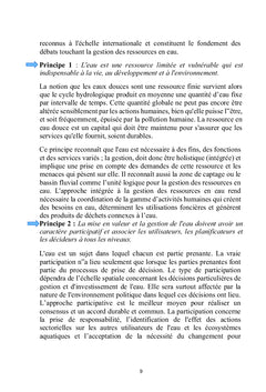 Pollution de l'eau et de ses ressources