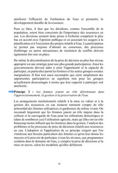 Pollution de l'eau et de ses ressources
